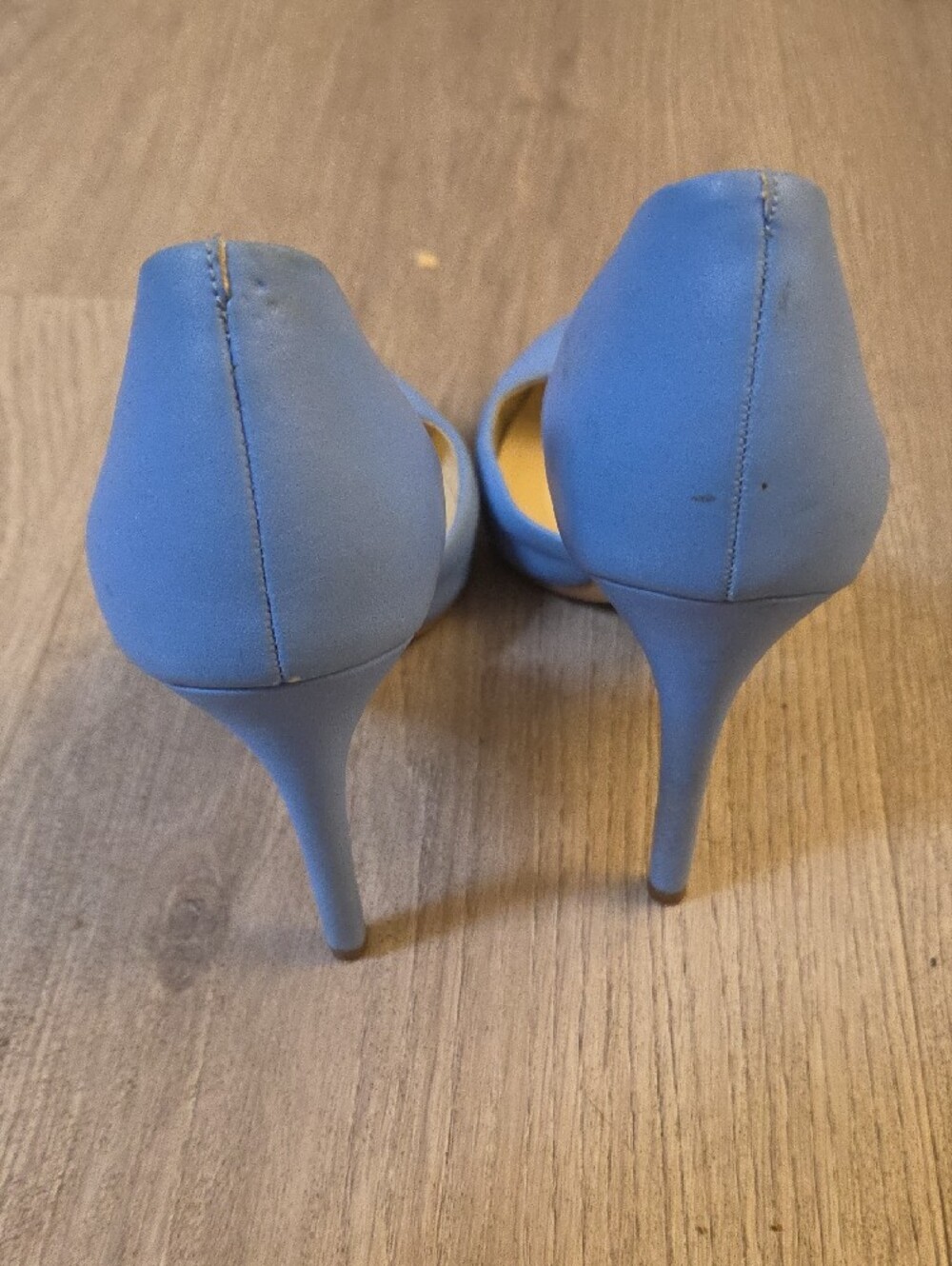 Jessica Simpson Periwinkle D'Orsay Pointed-Toe Pumps - Picture 4 of 5